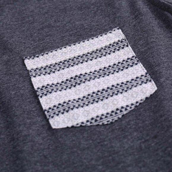 Men's Solid Color Sleeveless Tank Top with Pocket for Everyday Style Size S - Picture 3 of 7